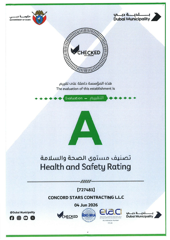 Health and Safety Rating